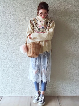 Select Moca セレクトモカ の 新色登場 再入荷 Zozoワンピースランキング１位獲得 総フラワーレースロング丈キャミワンピース ワンピース Wear