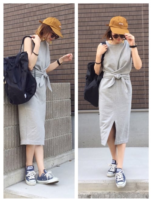 Misato Todayfulのキャップを使ったコーディネート Wear