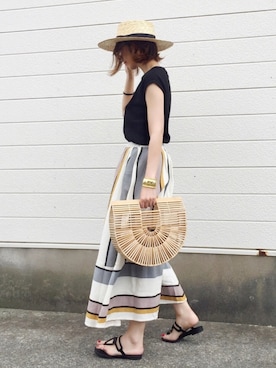 MISATO さん（レディース・161cm）の夏コーディネート