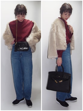 MISATO さん（レディース・161cm）の冬コーディネート