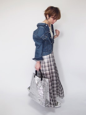 MISATO さん（レディース・161cm）の春コーディネート