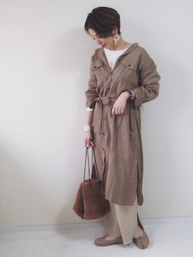 「Orobianco（オロビアンコ）のアイテム（腕時計）」を使った、MISATO さん（レディース・161cm）の秋コーディネート