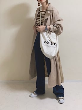 「ヤヌーク」｜「アイテム（アクセサリー）」を使った、MISATO さん（レディース・161cm）の冬コーディネート