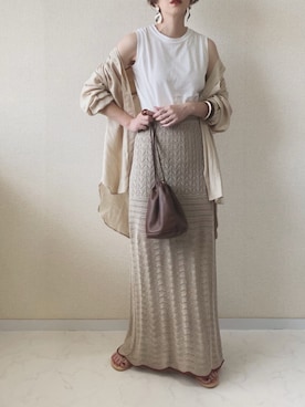 MISATO さん（レディース・161cm）の夏コーディネート