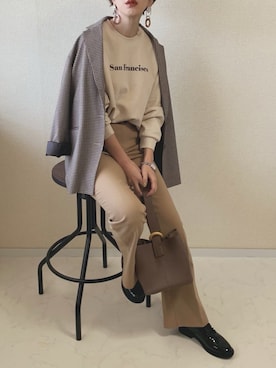 MISATO さん（レディース・161cm）の秋コーディネート