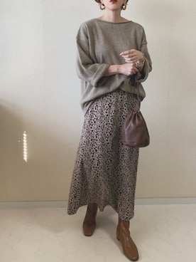 MISATO さん（レディース・161cm）の秋コーディネート