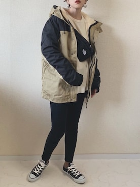 「STARTING OVER」｜「アイテム（ブルゾン）」を使った、MISATO さん（レディース・161cm）の冬コーディネート