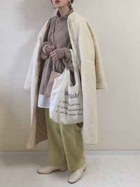 MISATO さん（レディース・161cm）の冬コーディネート