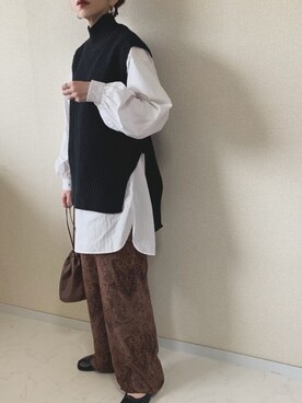 MISATO さん（レディース・161cm）の冬コーディネート