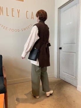 MISATO さん（レディース・161cm）の冬コーディネート