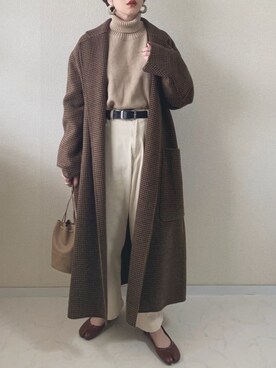 MISATO さん（レディース・161cm）の冬コーディネート