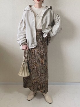「シェリーアイランド」｜「アイテム（ジャケット/アウター）」を使った、MISATO さん（レディース・161cm）の冬コーディネート