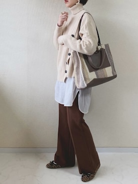 MISATO さん(レディース・161cm)の冬コーディネート