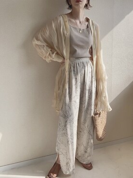 「インターファクトリー」｜MISATO さん（レディース・161cm）の夏コーディネート