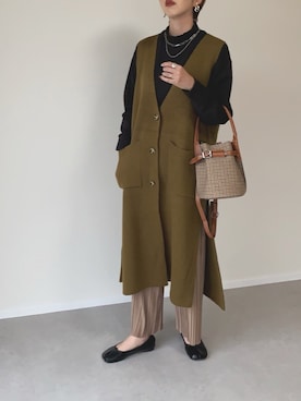 MISATO さん（レディース・161cm）の秋コーディネート