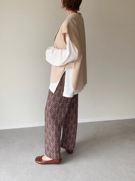 「DONOBAN（ドノバン）のアイテム（シューズ）」を使った、MISATO さん（レディース・161cm）の秋コーディネート
