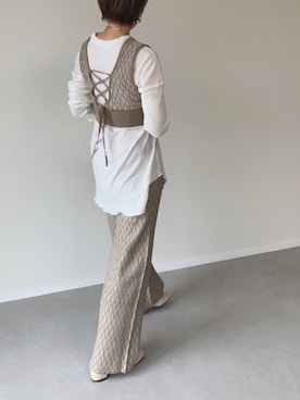 「バロックジャパン」｜MISATO さん（レディース・161cm）の秋コーディネート