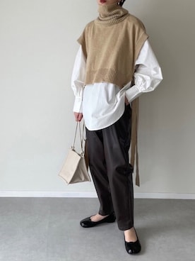 MISATO さん（レディース・161cm）の冬コーディネート