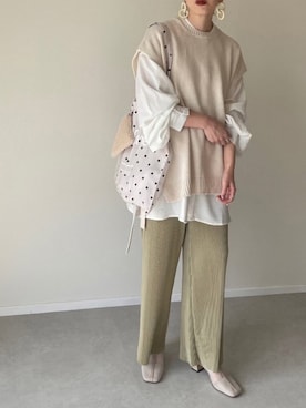 MISATO さん（レディース・161cm）の春コーディネート