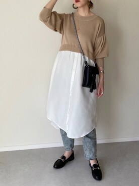 「ROYAL PARTY」｜MISATO さん（レディース・161cm）の春コーディネート