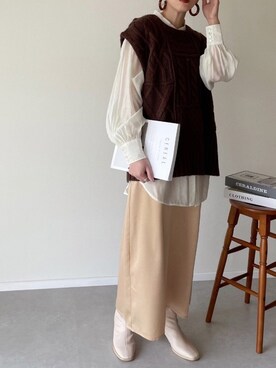 MISATO さん（レディース・161cm）の春コーディネート