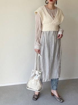 MISATO さん(レディース・161cm)の春コーディネート