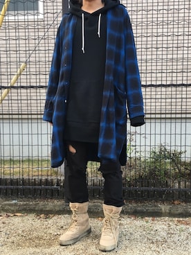 しゅんすけさん（メンズ・168cm）の冬コーディネート