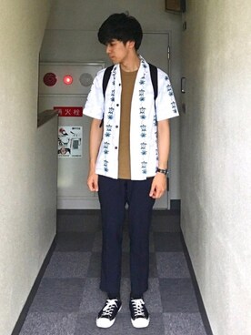 やっつんさん(メンズ・176cm)の夏コーディネート