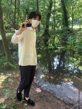 「JOURNAL STANDARD relume（ジャーナルスタンダード　レリューム）のアイテム（その他シューズ）」を使った、やっつんさん（メンズ・176cm）の冬コーディネート