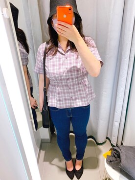 NHさん（レディース・156cm）の春コーディネート