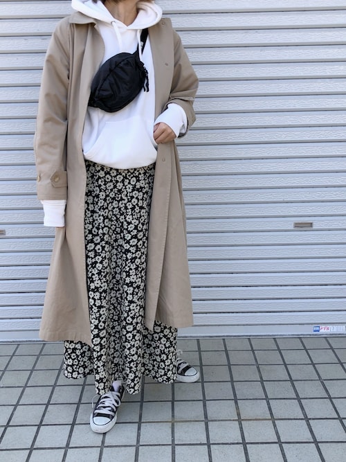Kie |GUのパーカーを使ったコーディネート , WEAR