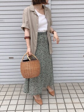 Kie さん（レディース・162cm）の夏コーディネート