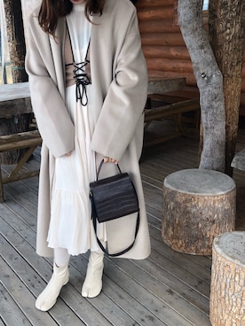 Kie さん（レディース・162cm）の冬コーディネート