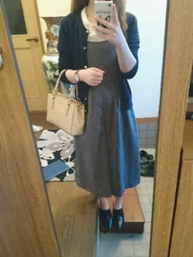 「美容室」｜「アイテム（オールインワン・サロペット）」を使った、mkさん（レディース・163cm）の夏コーディネート