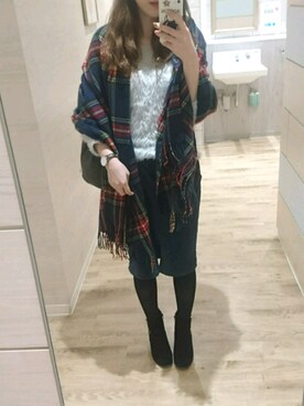 mkさん（レディース・163cm）の冬コーディネート