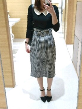 mkさん（レディース・163cm）の春コーディネート