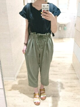 mkさん（レディース・163cm）の夏コーディネート