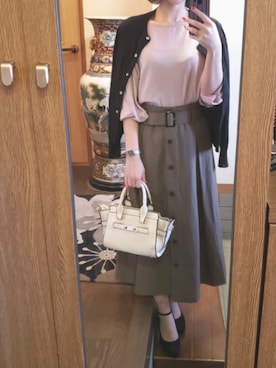 mkさん（レディース・163cm）の春コーディネート