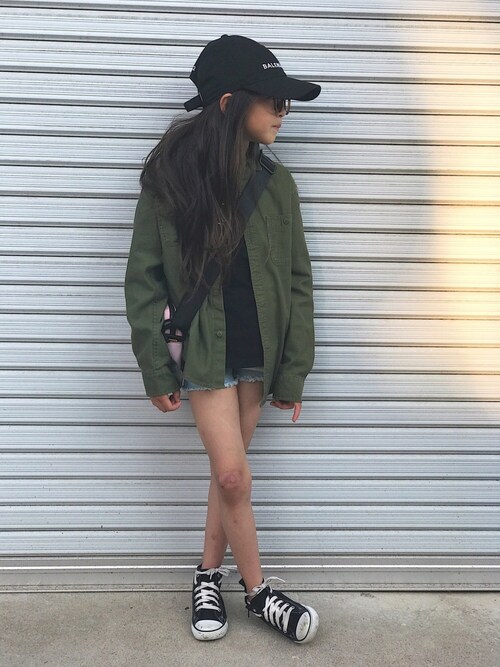 せきひなの Fr2のキャップを使ったコーディネート Wear