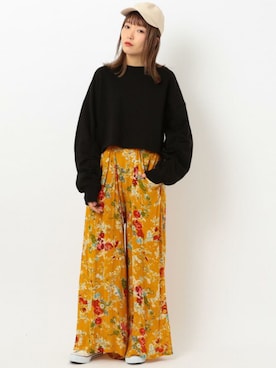「Another Edition」｜「アイテム（キャップ）」を使った、tomiiiiiさん（レディース・164cm）の冬コーディネート