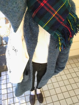 ri☺︎さん（レディース・164cm）の冬コーディネート
