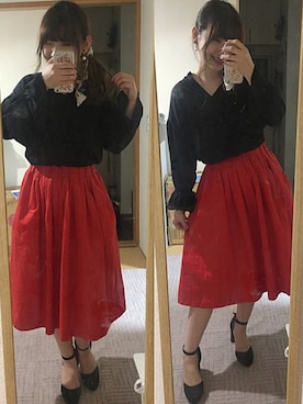 「Lattice（Lattice）のアイテム（財布/小物）」を使った、❤︎ ｍｉｙｕｕ❤︎さん（レディース・164cm）の秋コーディネート