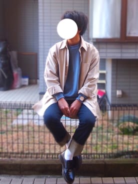 「ドラフトリーバイス」｜「アイテム（その他）」を使った、teaさん（メンズ・171cm）の冬コーディネート