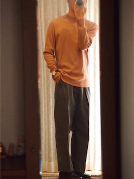 「Dr. Martens（ドクターマーチン）のDr.Martens (ドクターマーチン)/1461 3EYE GIBSON SHOES（その他シューズ）」を使った、teaさん（メンズ・171cm）の春コーディネート