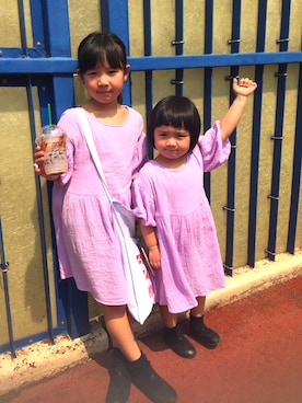 chinatsutokunagaさん（キッズ・100cm）の春コーディネート