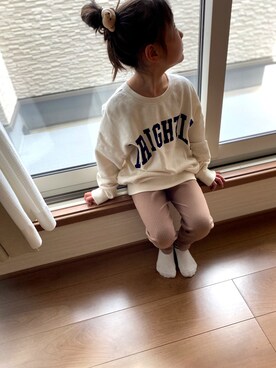 miiiさん（キッズ・110cm）の春コーディネート