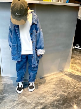 miiiさん（キッズ・110cm）の春コーディネート