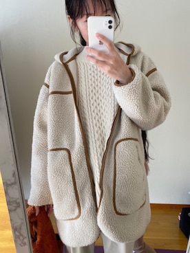 山下あさみ(サミー)さん（レディース・156cm）の冬コーディネート