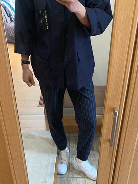 ゆうしさん（メンズ・179cm）の春コーディネート