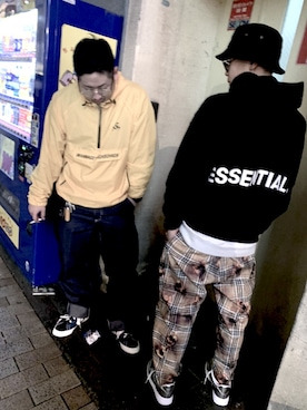 「Back Channel（バックチャンネル）のアイテム（その他アウター）」を使った、 kaitoさん（メンズ・170cm）の冬コーディネート